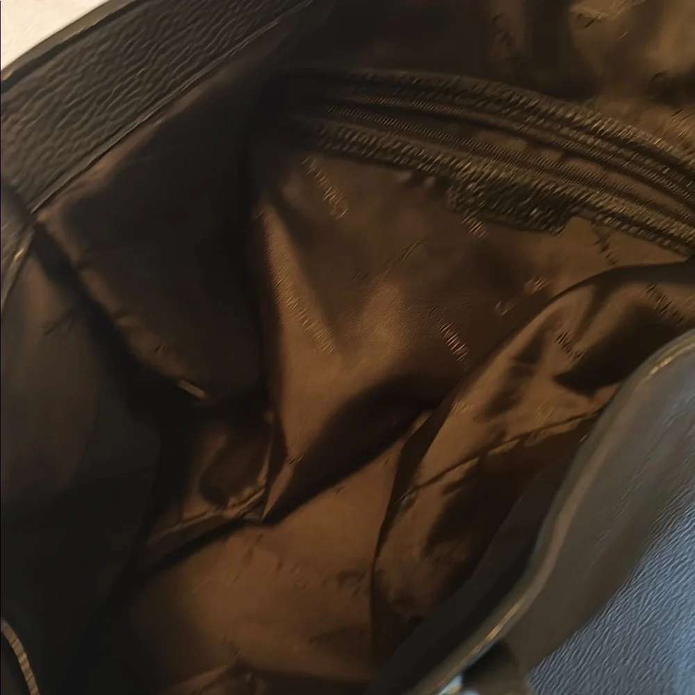 Calvin Klein Black Tote with Gold Chain Detail - Picture 8 of 8